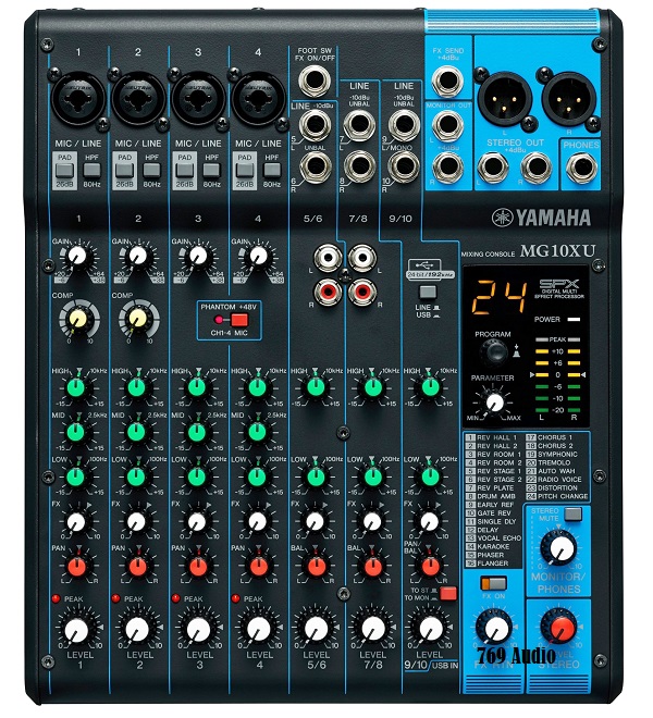 Đánh giá chi tiết Mixer Yamaha