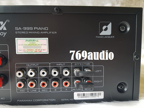mặt sau paramax 999