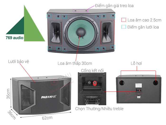 Loa Paramax P-2500