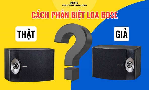 Tầm Quan Trọng Của Việc Phân Biệt Loa Bose 301 Chính Hãng