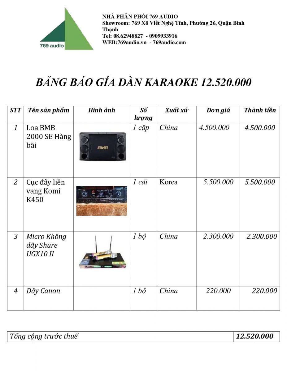 dàn karaoke gia đình giá rẻ