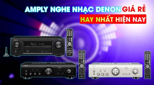 Top 10 Amply Denon Hàng Bãi Hay Nhất 