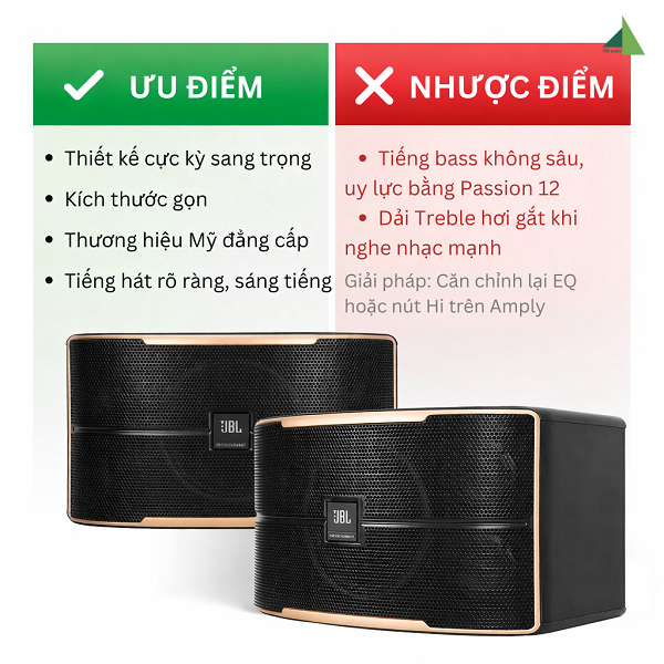 Ưu Nhược Điểm Loa Pasion 10