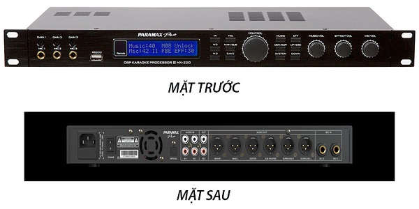 Vang số Paramax Pro MX-220 Phù Hợp Nhiều Cấu Hình