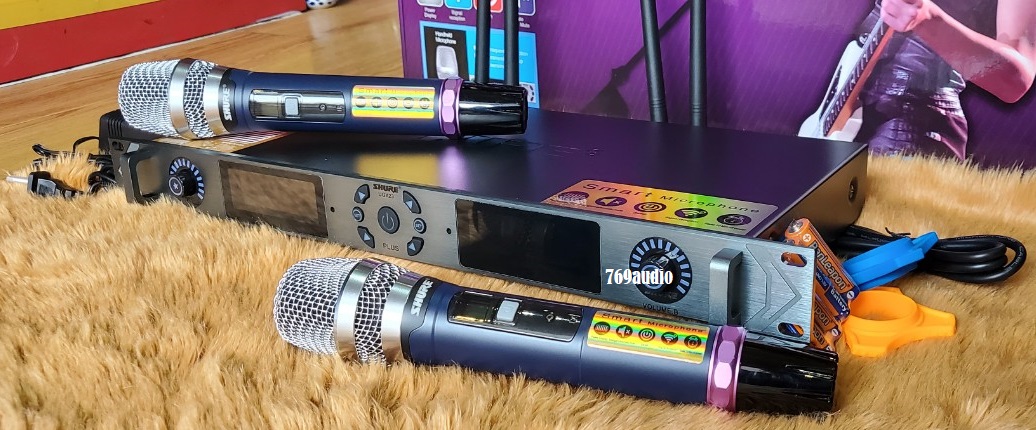 micro karaoke shure ugx23 plus