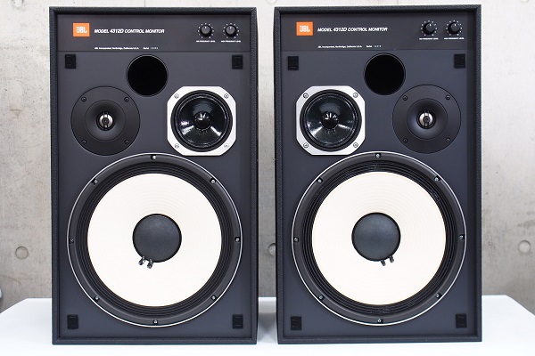 【美品】JBL 4312D CONTROL MONITOR JBL スピーカー ペア 4312D CONTROL MONITOR